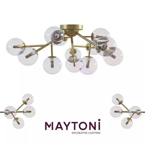 Ceiling lamp Dallas MOD545PL-12G Maytoni Modern