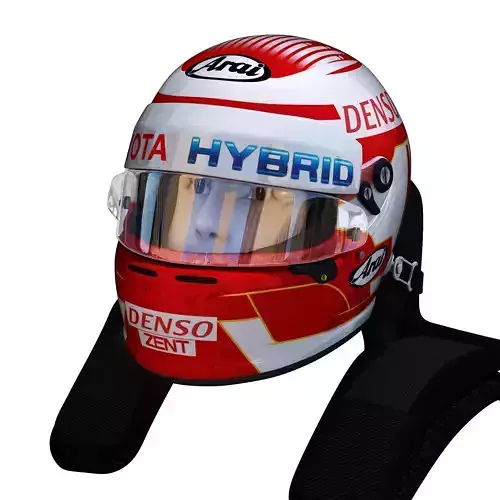Nakajima WEC helmet 2018