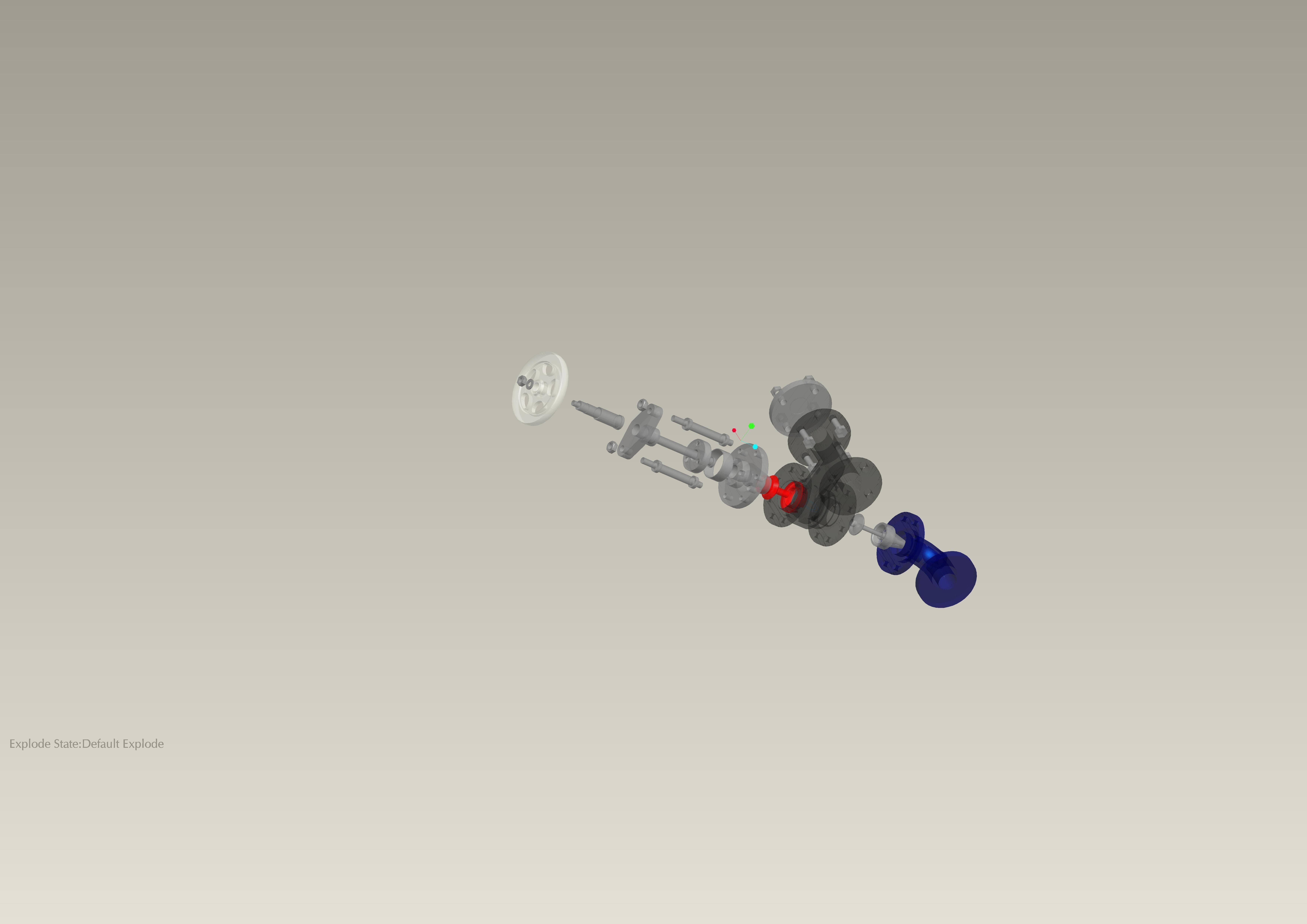 feed chek valve Free 3D model_2