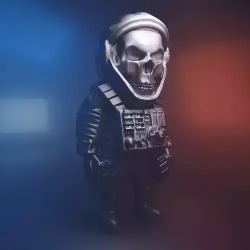 Skull  Astronaut