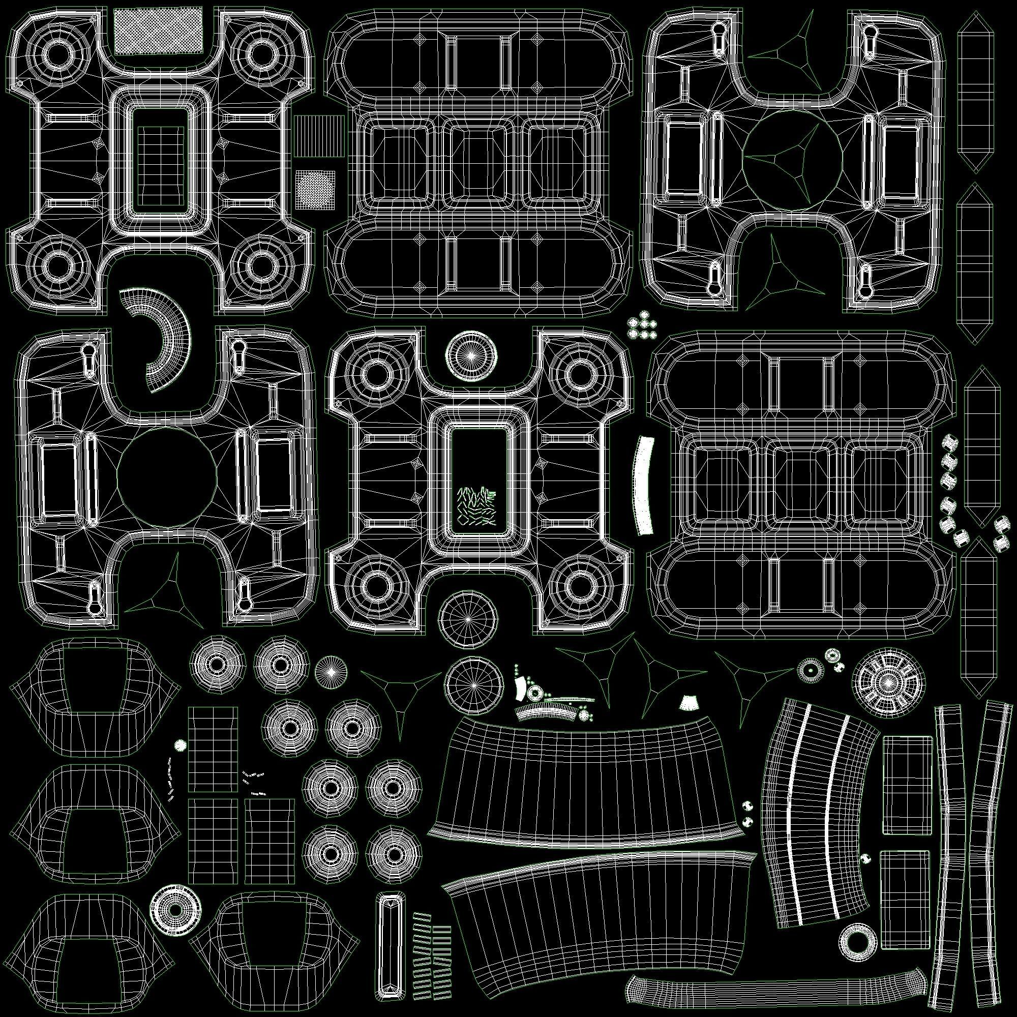 Sci Fi Box 3D model_11