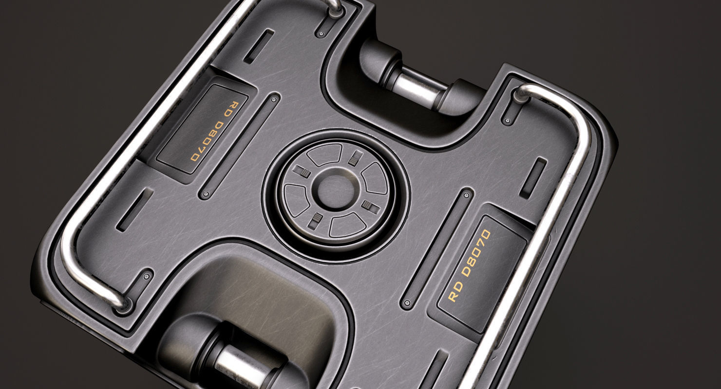 Sci Fi Box 3D model_5