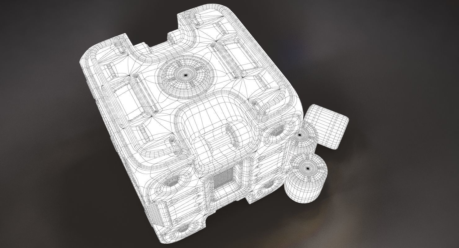 Sci Fi Music Box 3D model_9