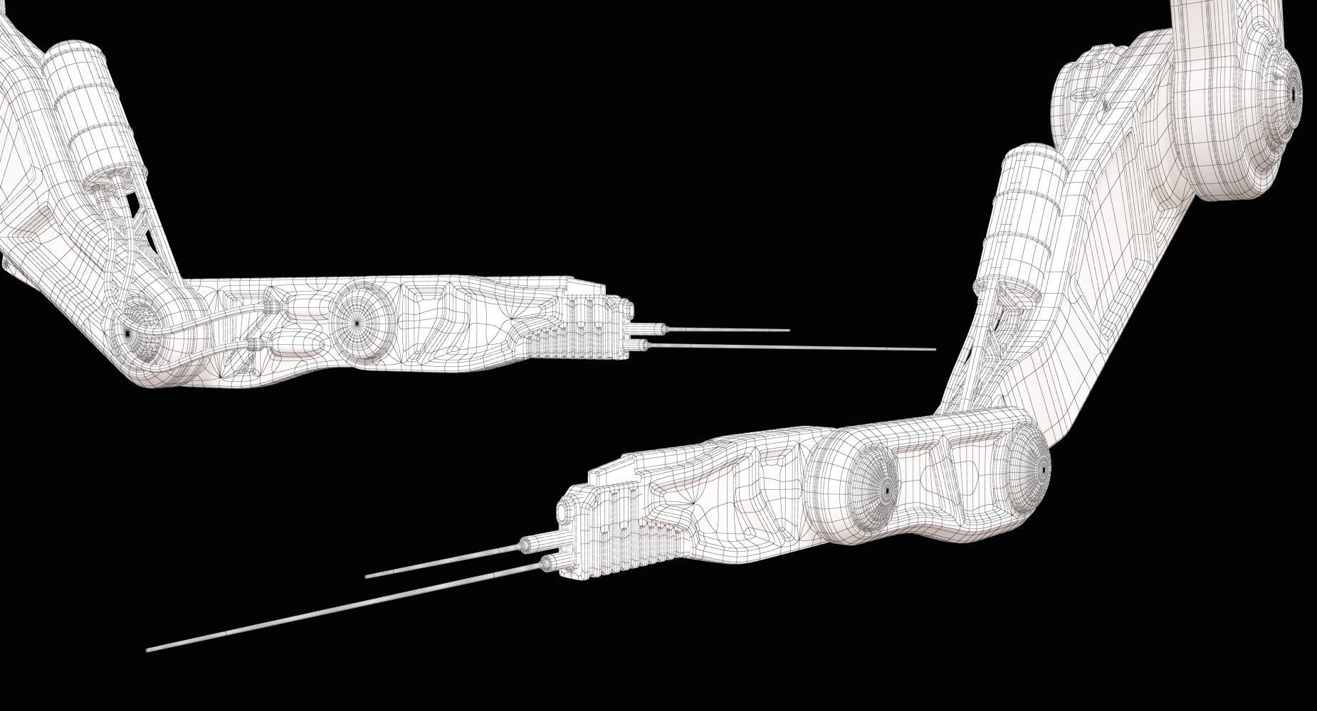 Robotic Arm 04 3D model_6