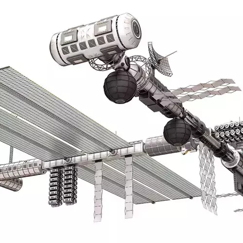 Sci Fi Space Station 02 