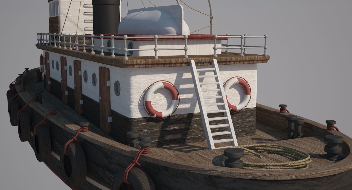 Tugboat Collection 3D model_53