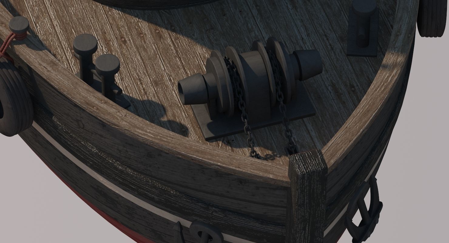 Tugboat Collection 3D model_54