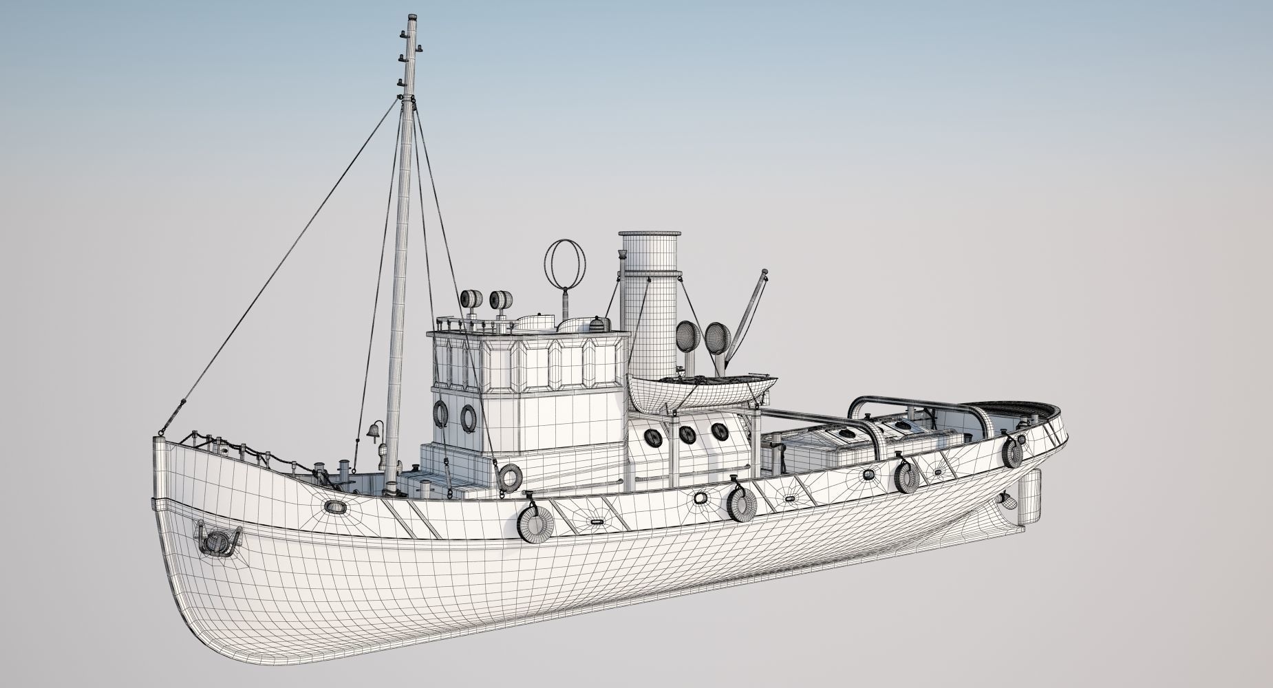 Tugboat Collection 3D model_13