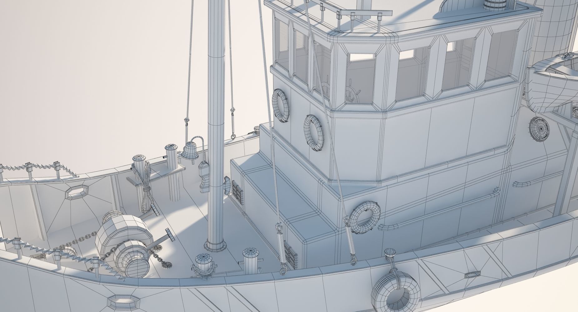 Tugboat Collection 3D model_17