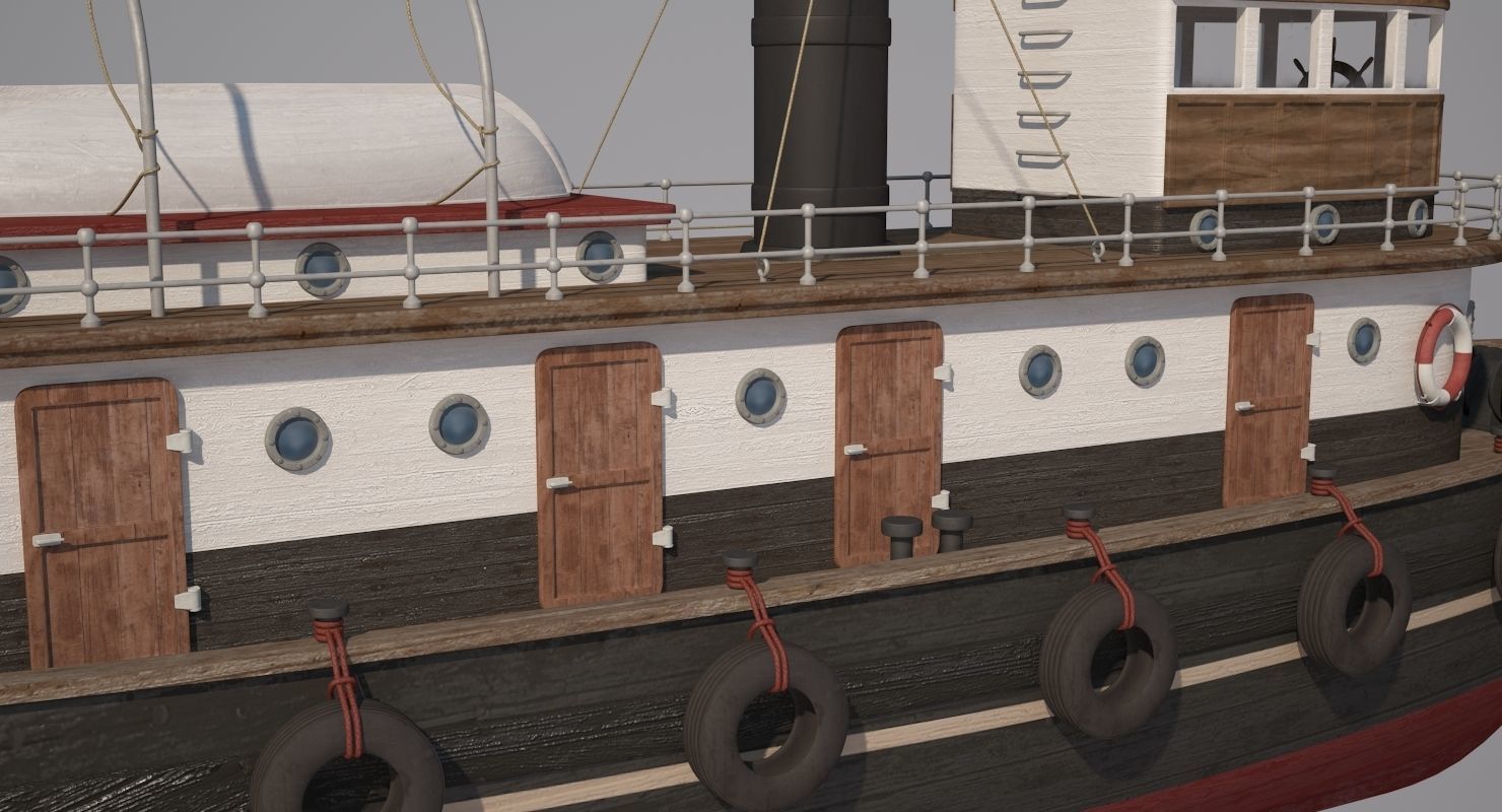 Tugboat Collection 3D model_52