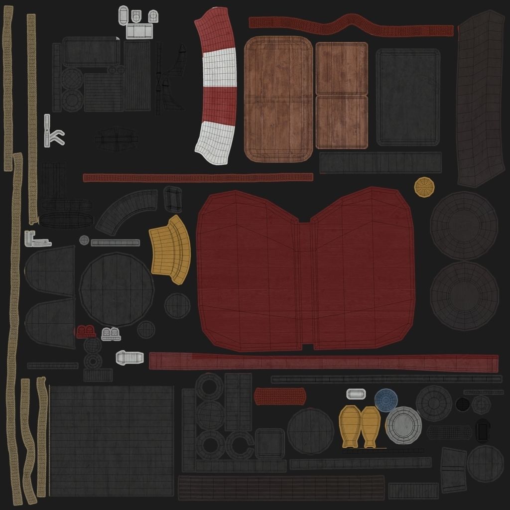 Tugboat Collection 3D model_62