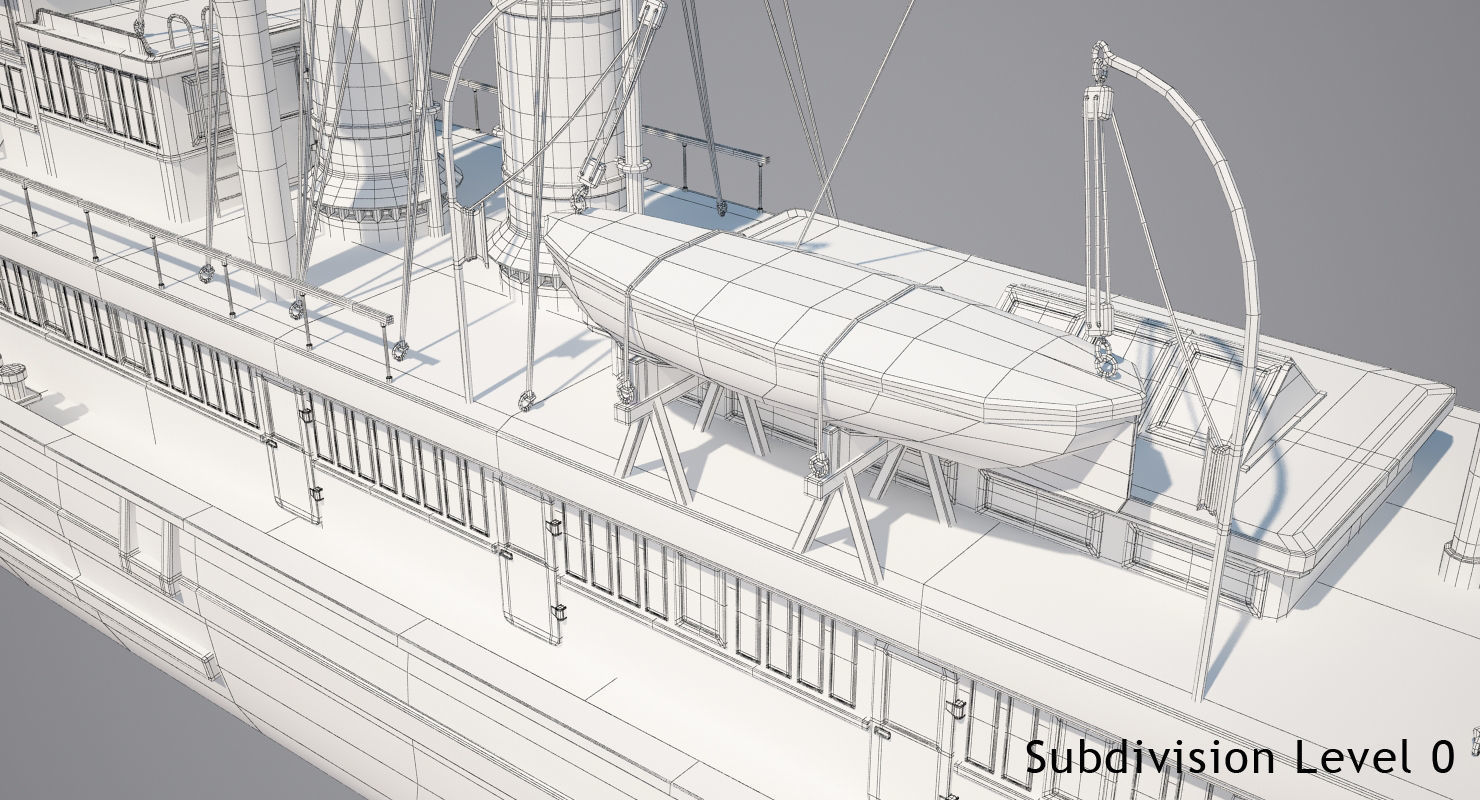 Tugboat Collection 3D model_38