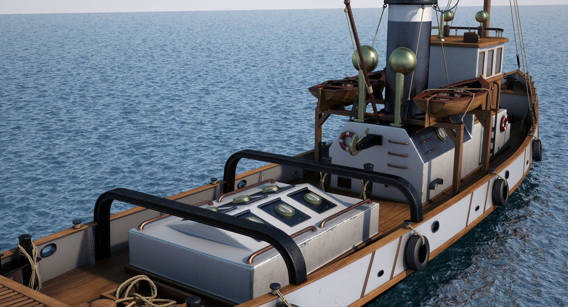 Tugboat Collection 3D model_9