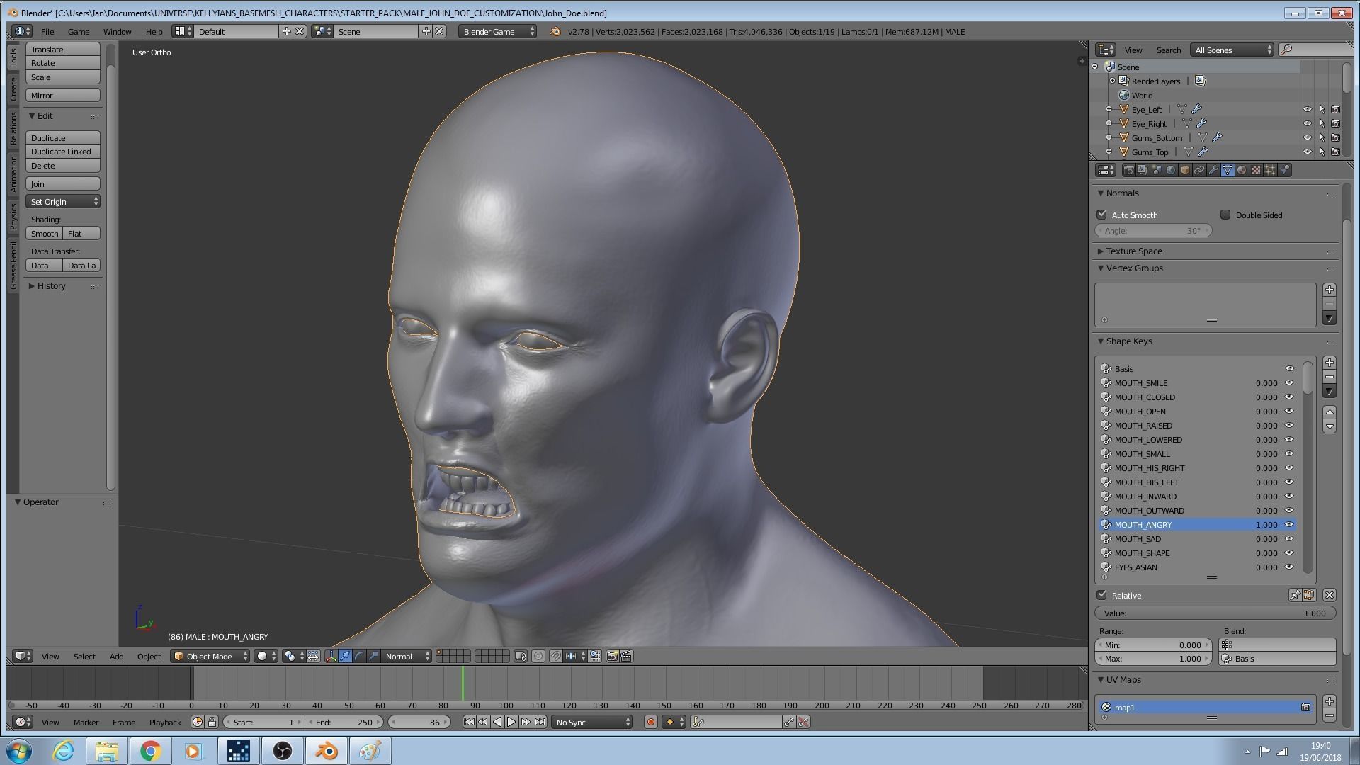 Male John Doe 3D model_41