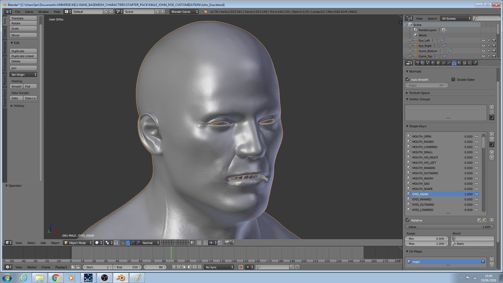 Male John Doe 3D model_39