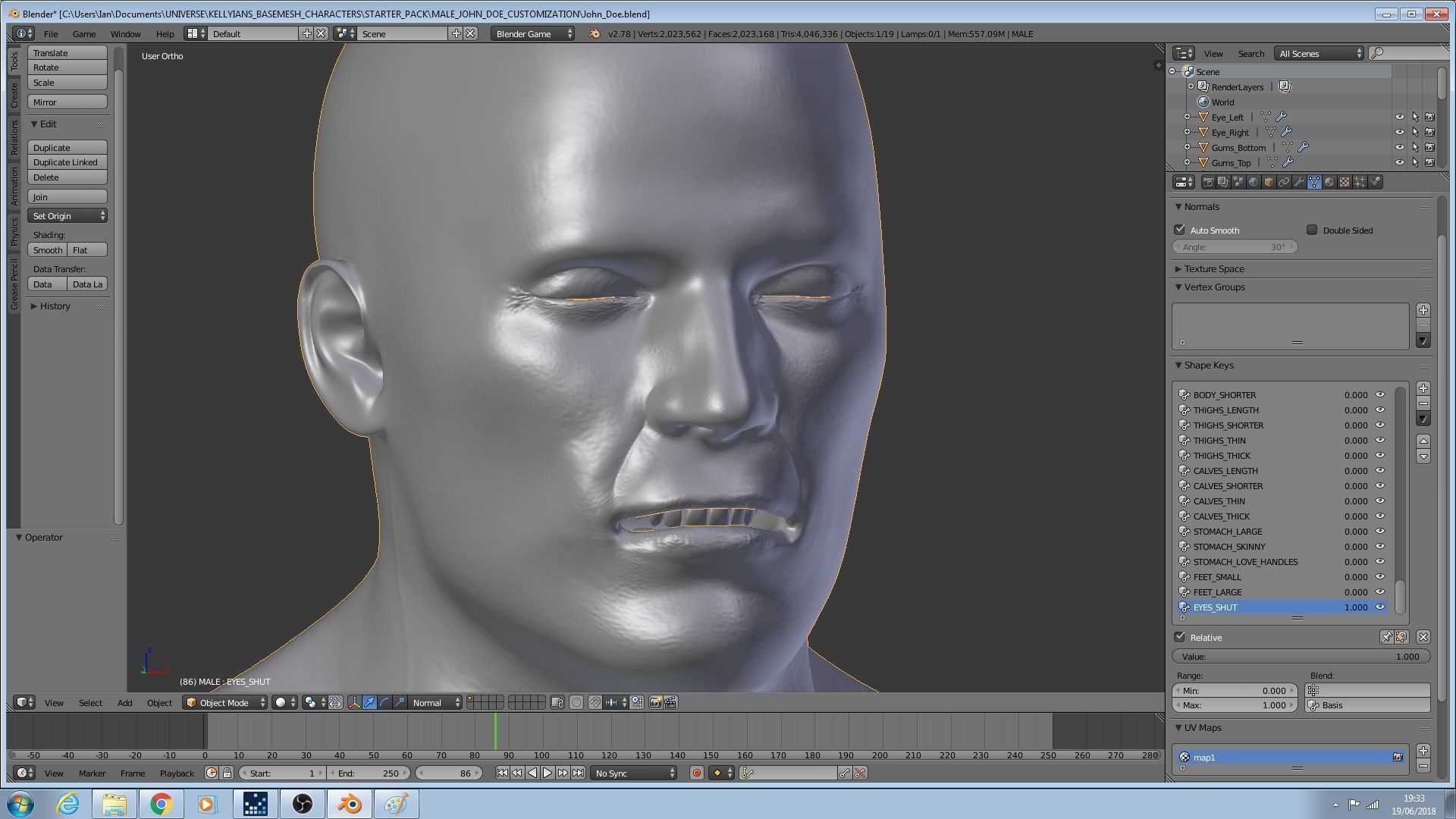 Male John Doe 3D model_15