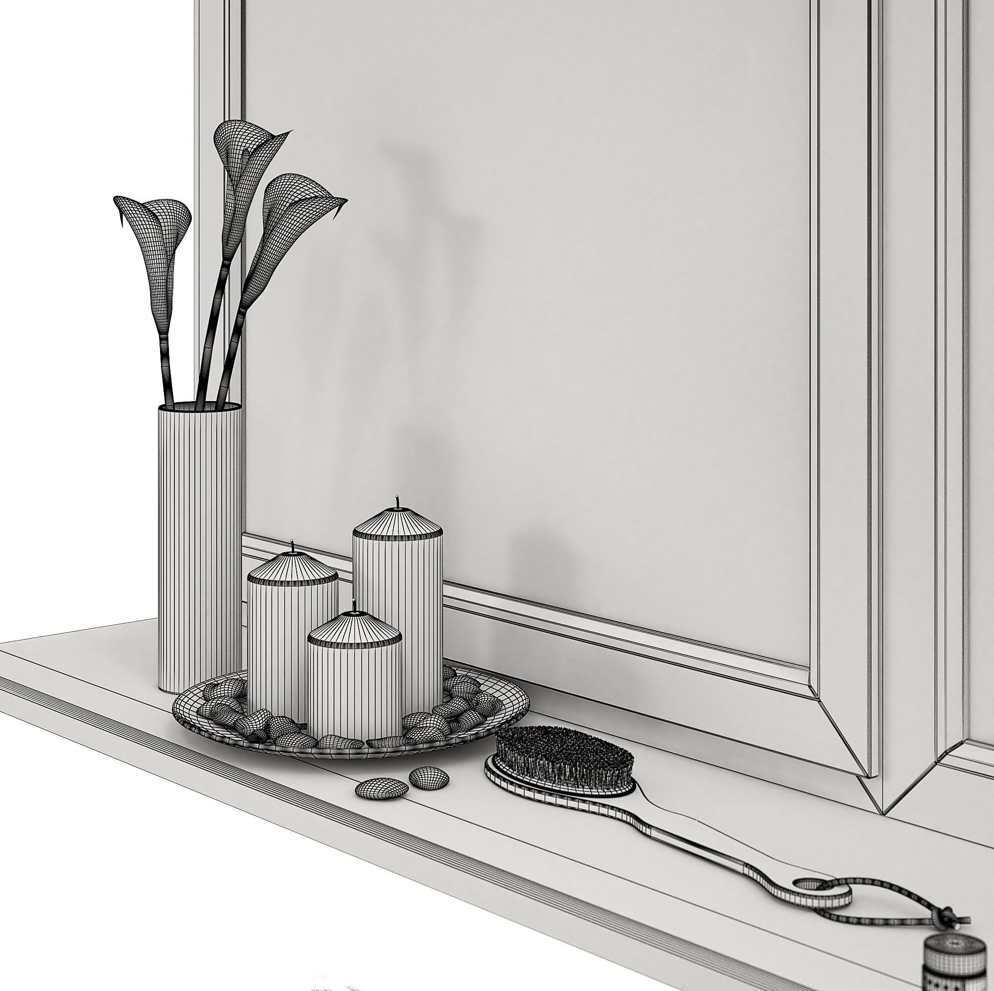 Bathroom Set Part 2 3D model_5