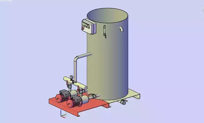Maintain pressure group Salmson H206-2M-800
