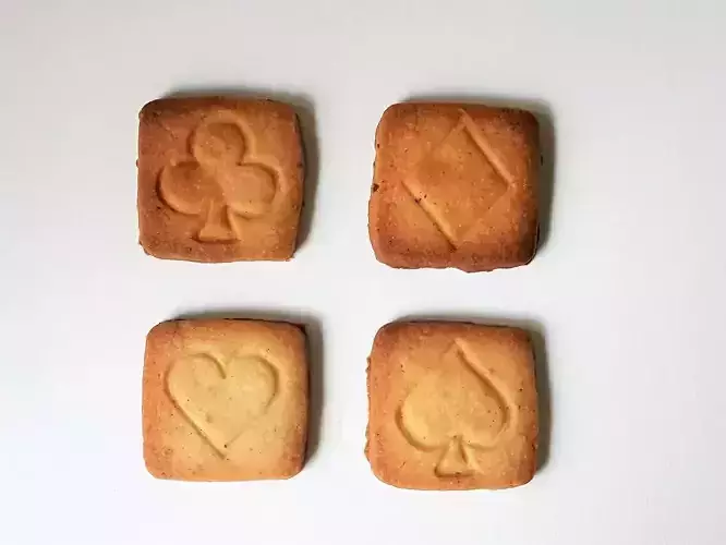 Playing Card Cookie Cutters Set  3D print model