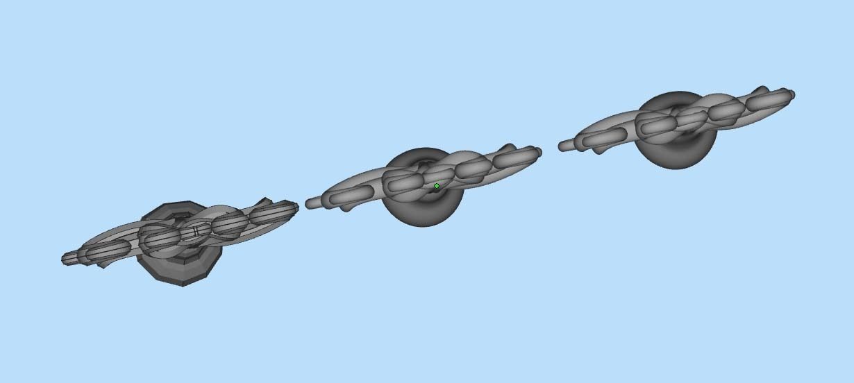 octopus Low-poly 3D model_24