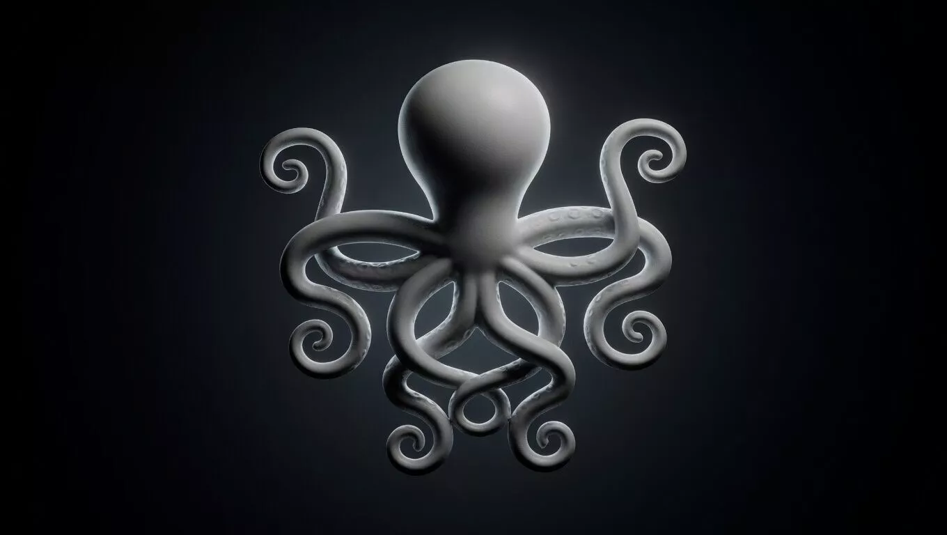 octopus 3D print model