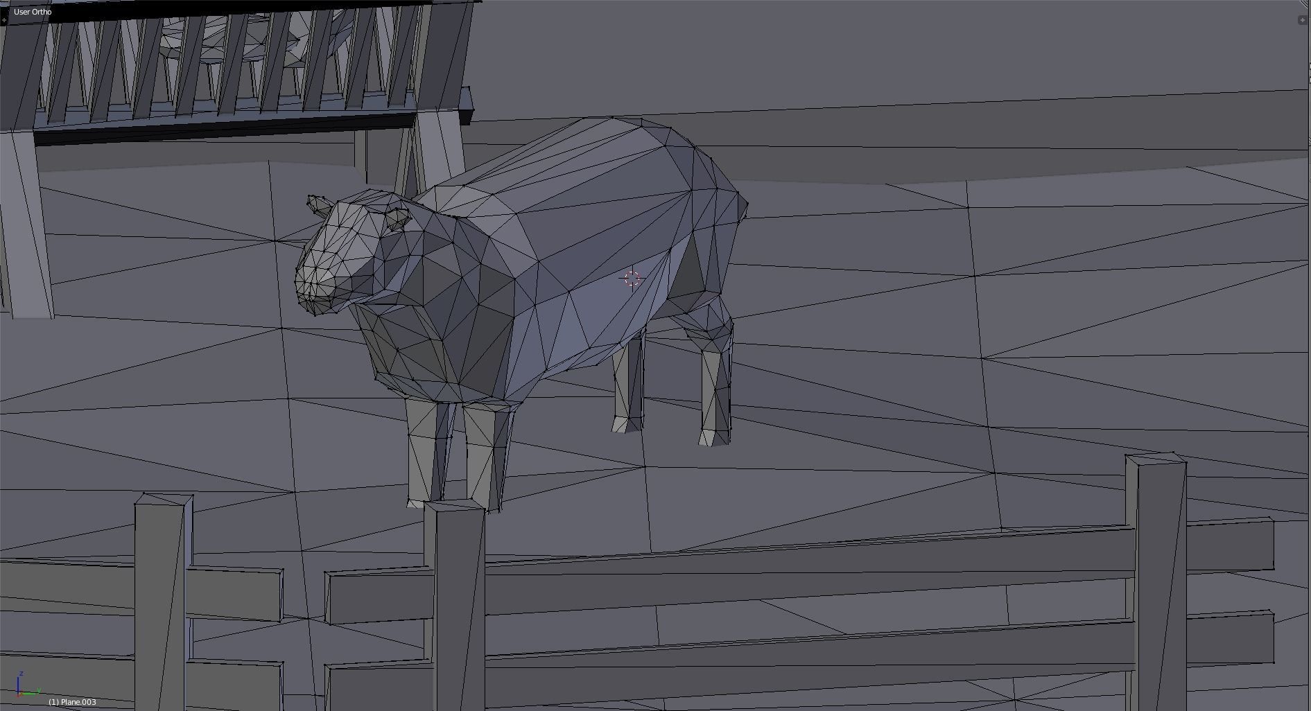 low poly farm by RICHARD HIND Free low-poly 3D model_6