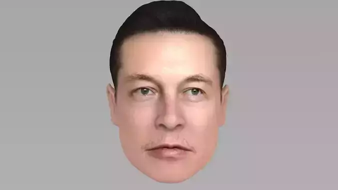 Elon Musk 3D model