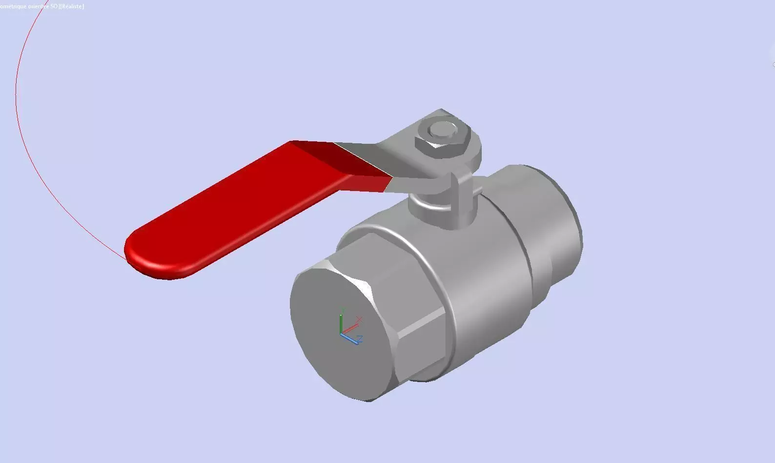 Female-ball valve Miss CGR DN8 DN25 3D model_0