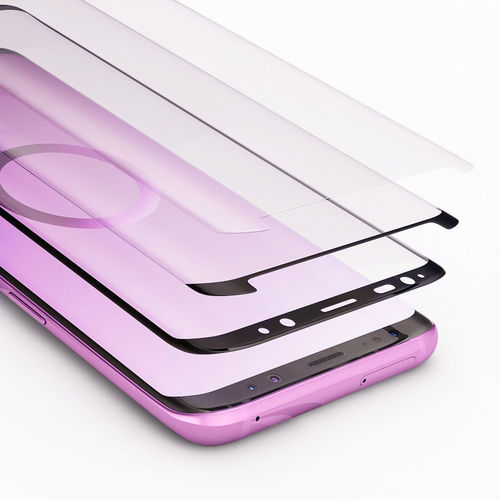 Samsung Galaxy S9 Lilac Purple and 3 Protector Glass 3D model