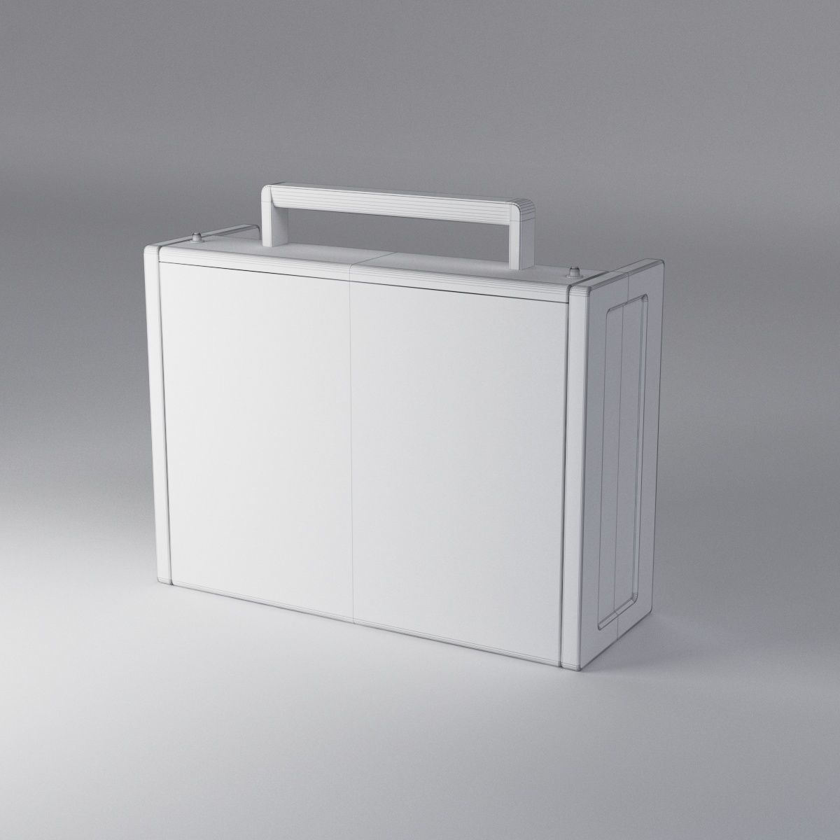 Panasonic Portable Shortwave Radio RF-5000 3D model_2