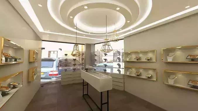 JEWELERY SHOP 3D MODEL