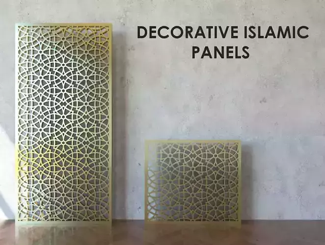 Islamic Pattern Panel 2 Sizes 