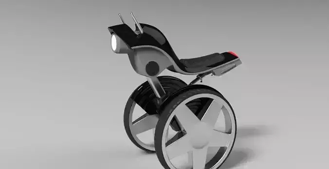 Futuristic Motorcycle Concept