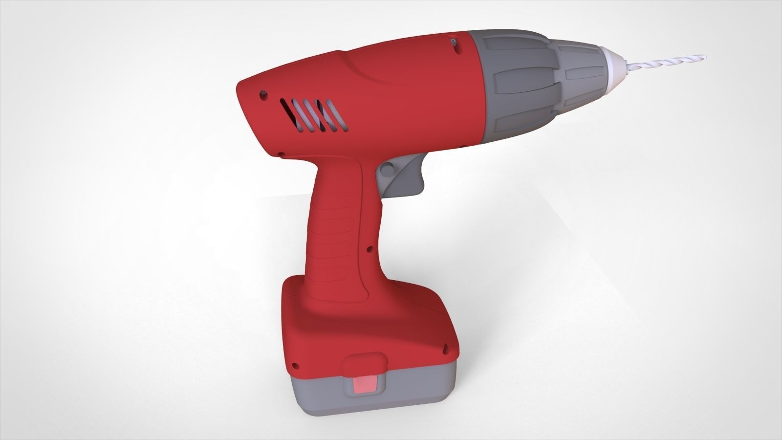 Drilling Machine 3D model_2