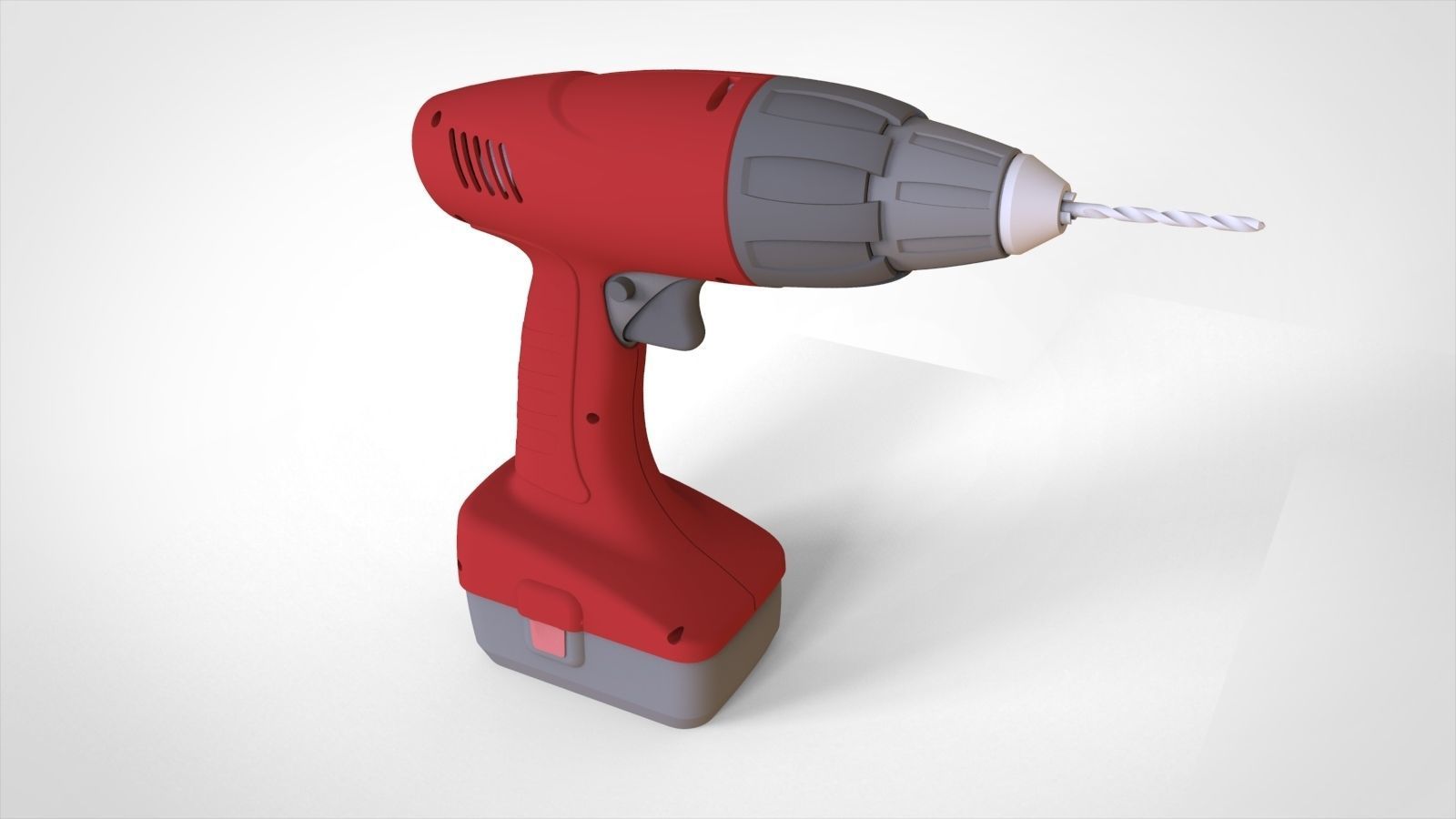 Drilling Machine 3D model_1