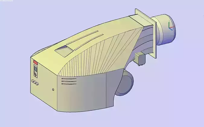 Burner Cuenod Nextron 6 3D model