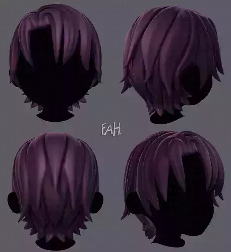 3D Hair style for boy V16