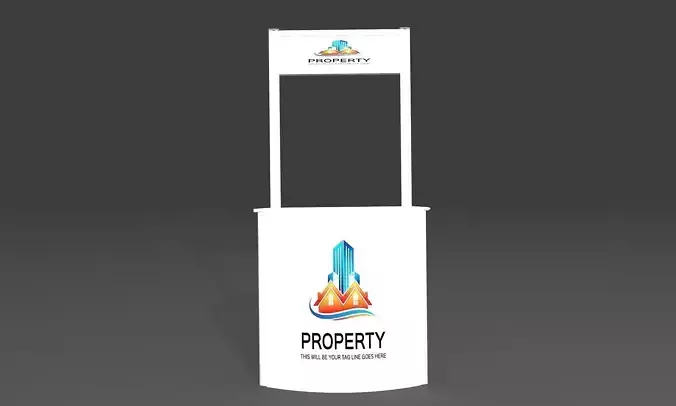 Sampling booth 3D model