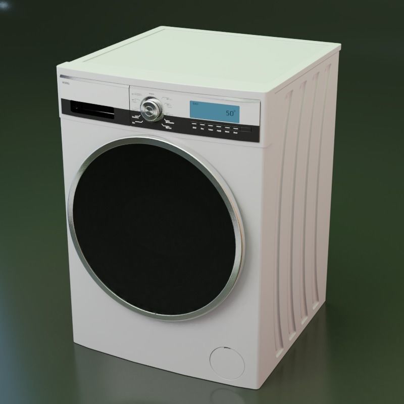 Washing Machine 3D model_2