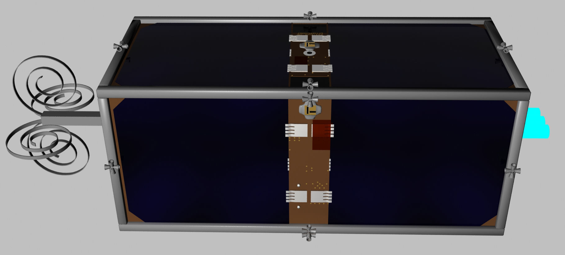 Clean Space One and Swiss Cube 3D model_3