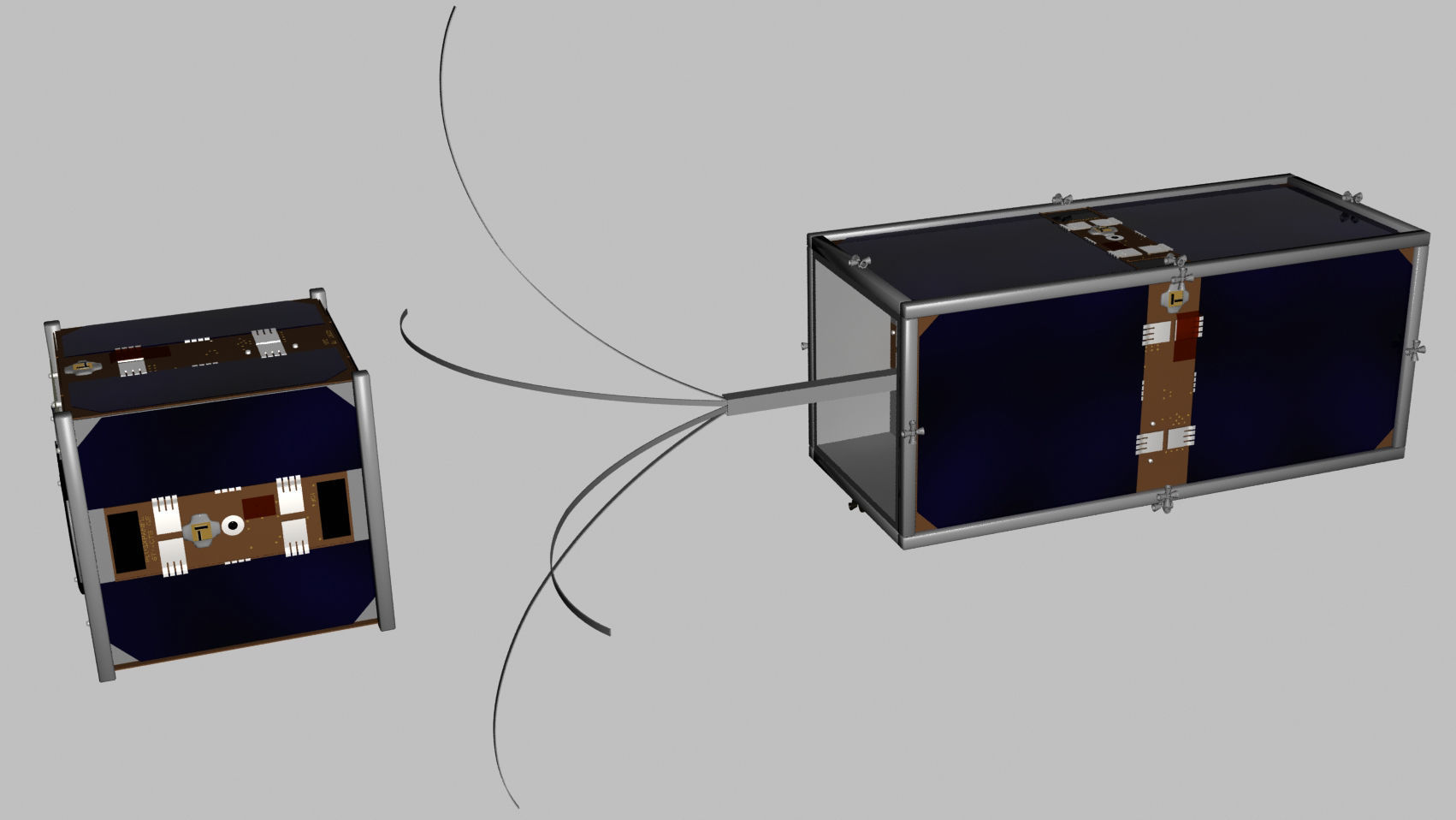 Clean Space One and Swiss Cube 3D model_1