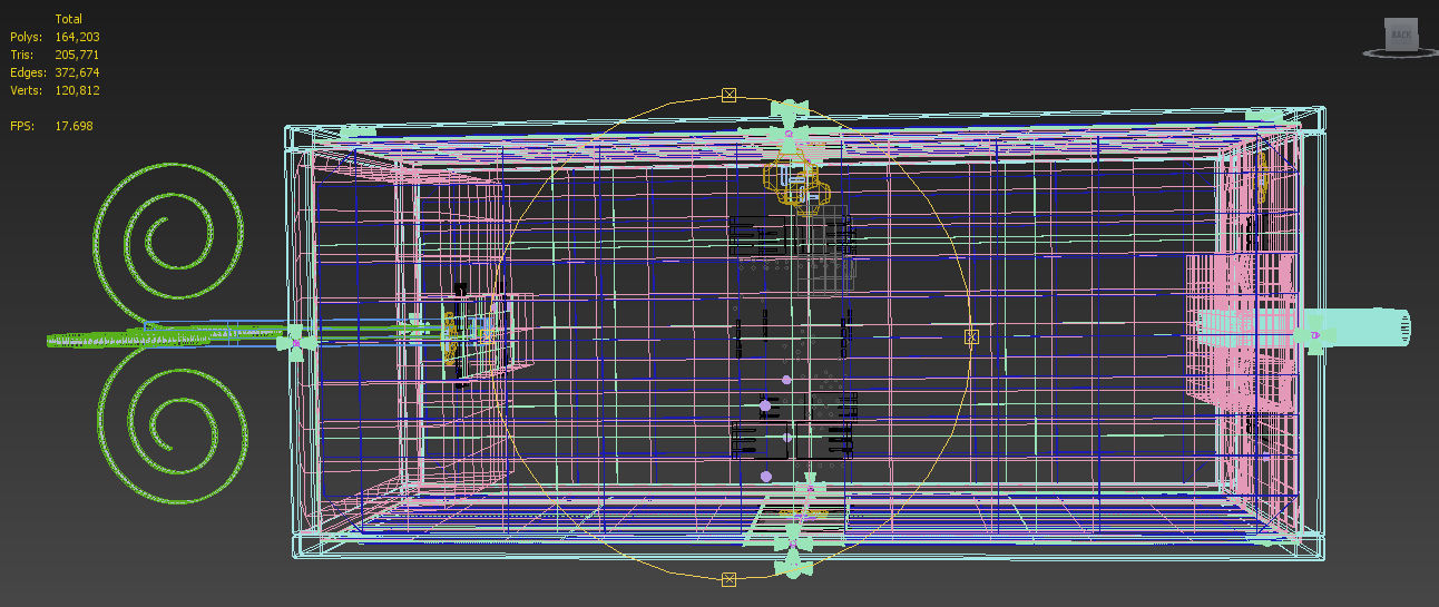 Clean Space One and Swiss Cube 3D model_9