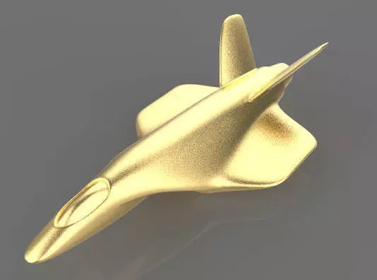 Space Jet Free 3D print model