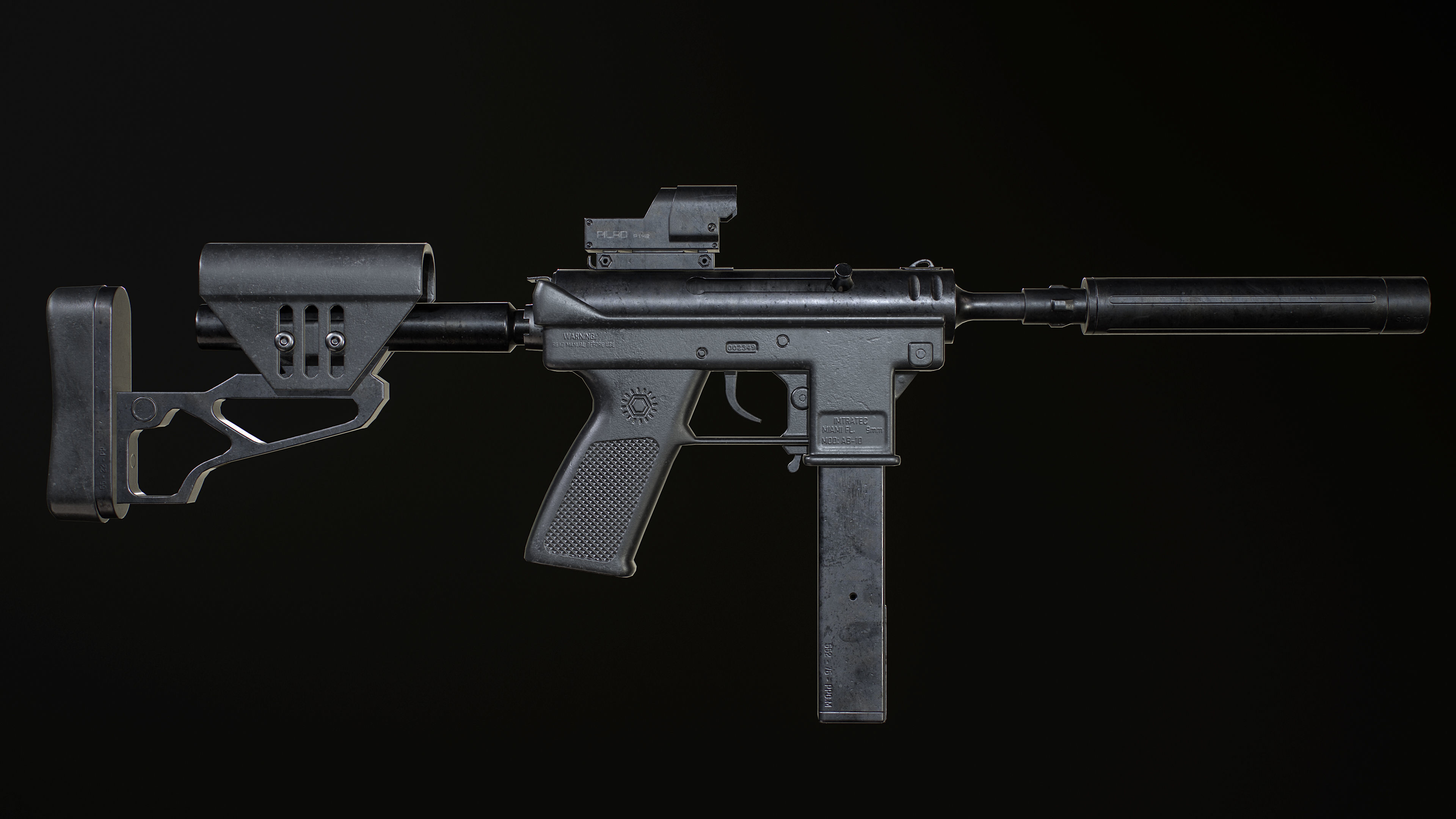 AB-10 Free low-poly 3D model_3