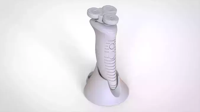 Shaver 3d model giraffe toothbrush 3D model