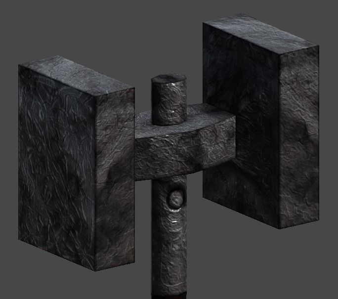 hammer1 hammer Low-poly 3D model_4