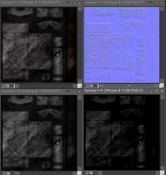 hammer1 hammer Low-poly 3D model_10