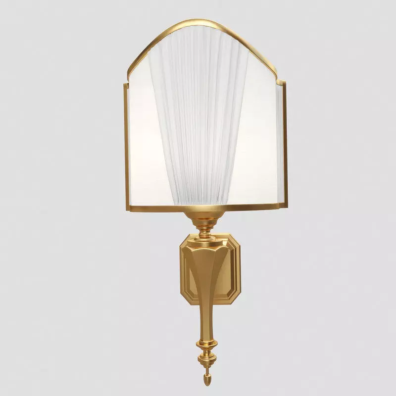 sconce Btlle Epoque 4077 3D model_0
