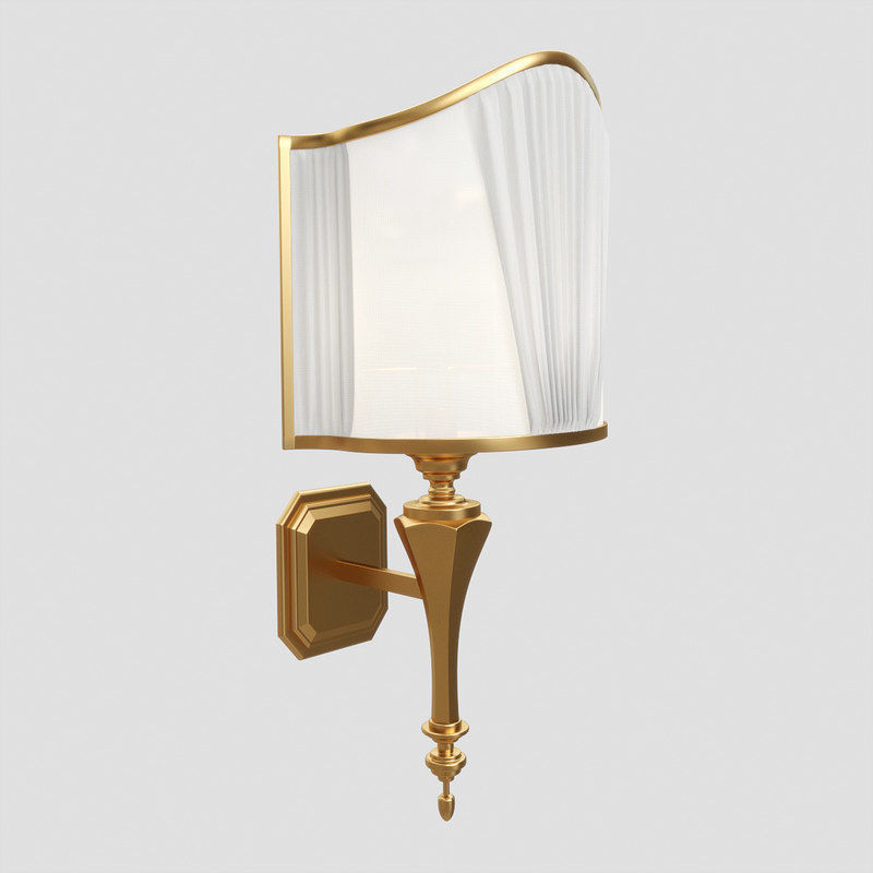 sconce Btlle Epoque 4077 3D model_4