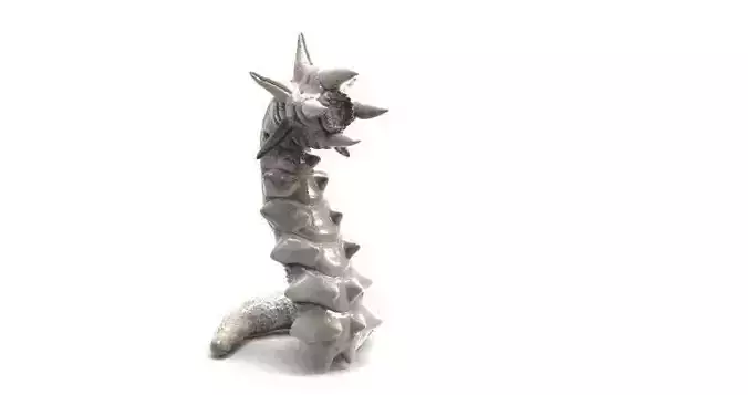 Sandworm 3D print model